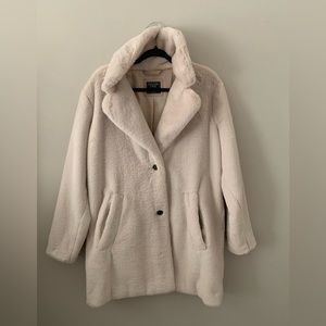 Abercrombie Faux Fur Coat